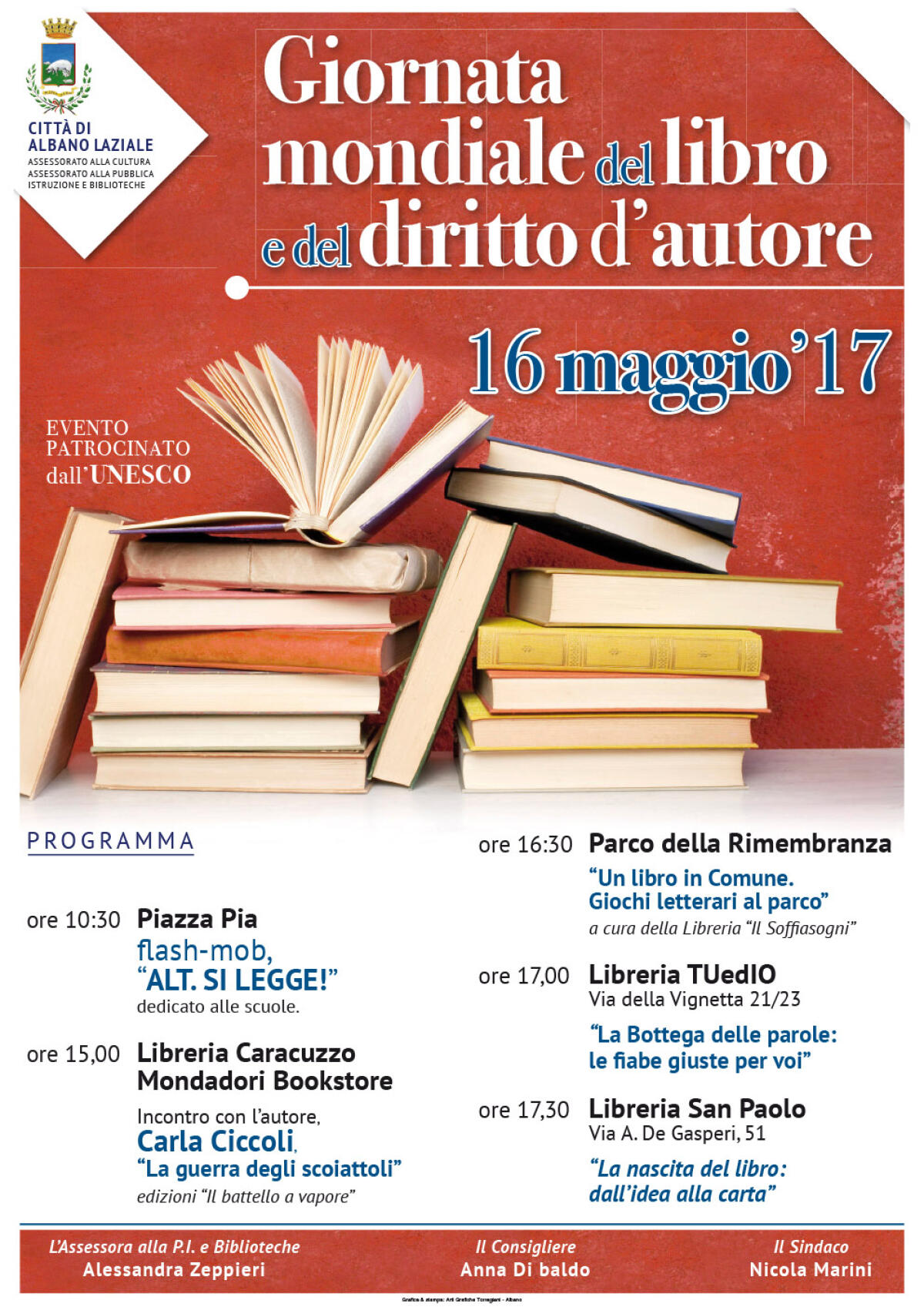 ALBANO - "Maggio dei Libri": oggi un’intera giornata dedicata alla lettura. - 