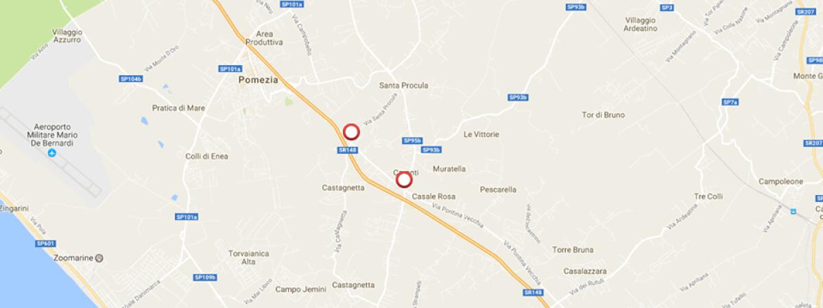 Incendio a Pomezia: Pontina Vecchia chiusa a tempo indeterminato per motivi di sicurezza. - 