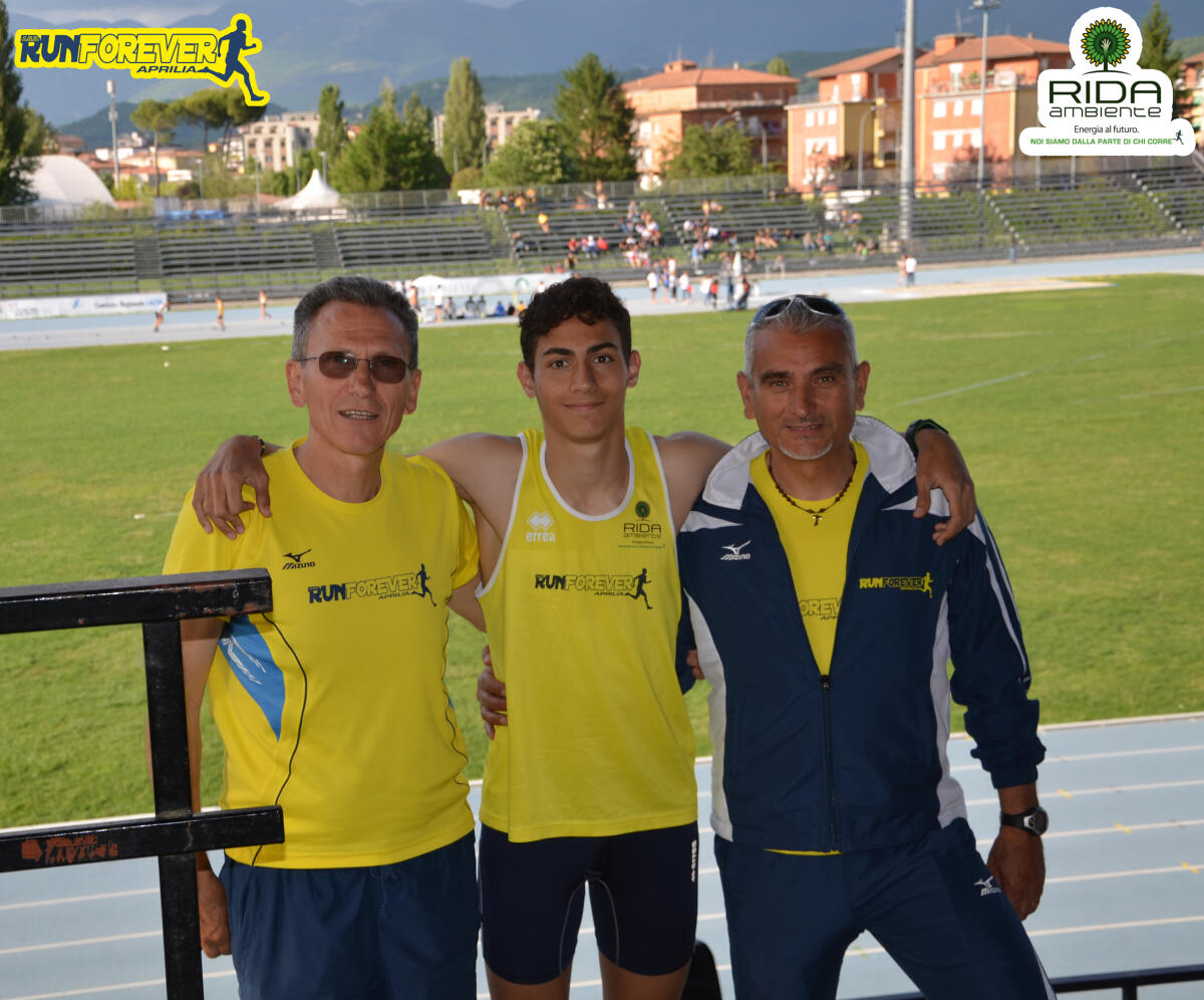 Atletica Leggera, ottima prova a Rieti per Mattia Rinaldi di Aprilia - 