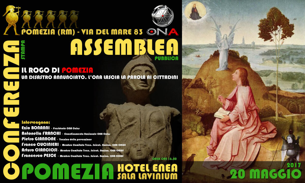 Eco X di Pomezia, questo sabato una conferenza pubblica dell'Osservatorio Nazionale Amianto. - 