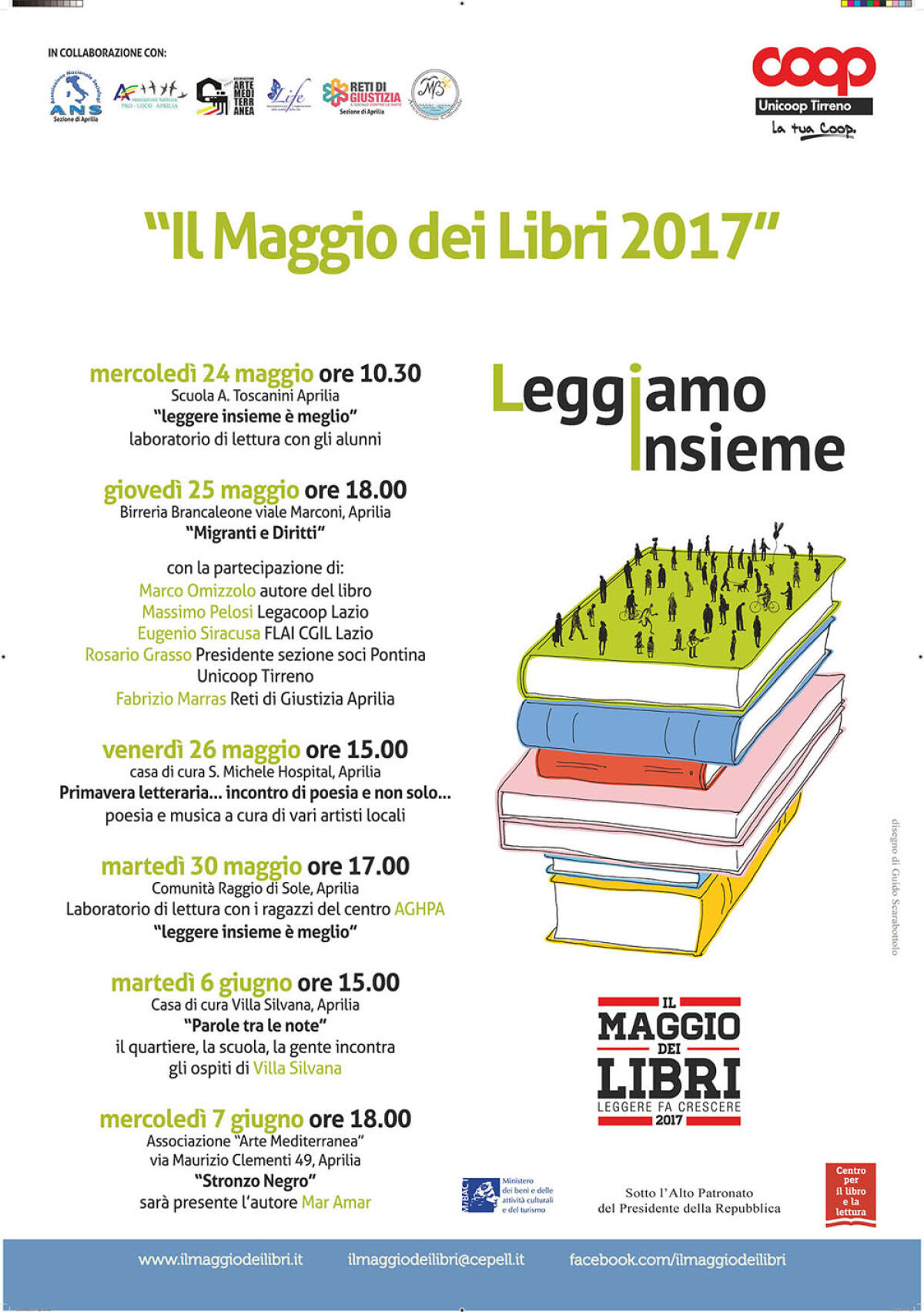 “Maggio dei libri”: ad Aprilia la letteratura in mostra - 