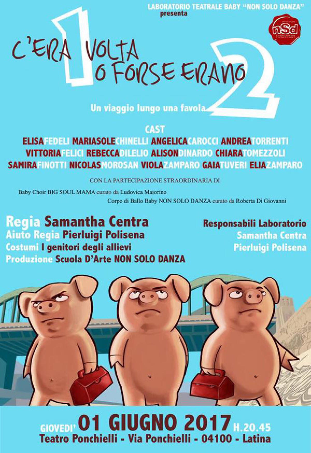 LATINA - Stasera al Teatro Ponchielli di scena i i giovanissimi della compagnia “Non Solo Danza”. - 