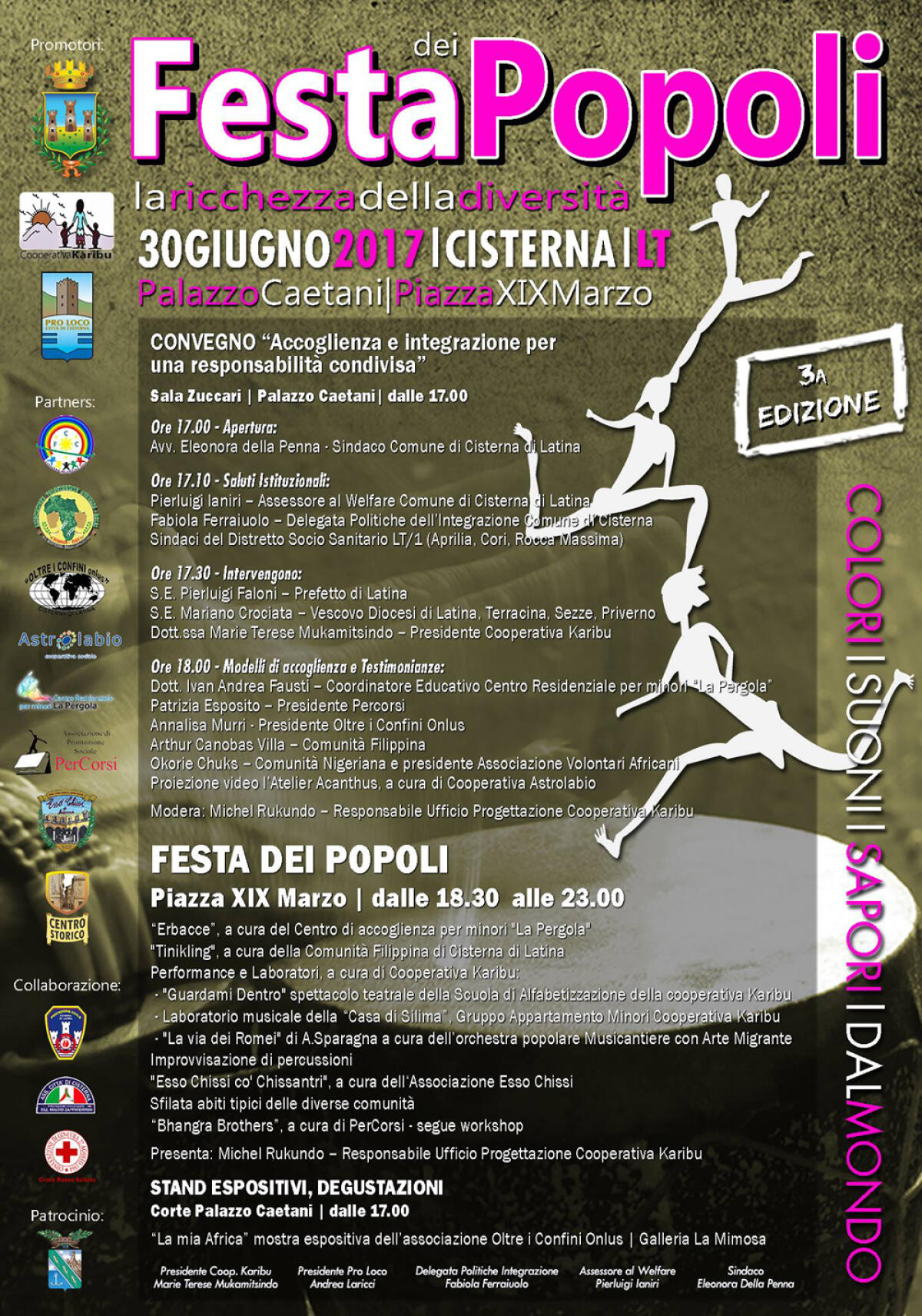 Torna la Festa dei Popoli a Cisterna - 