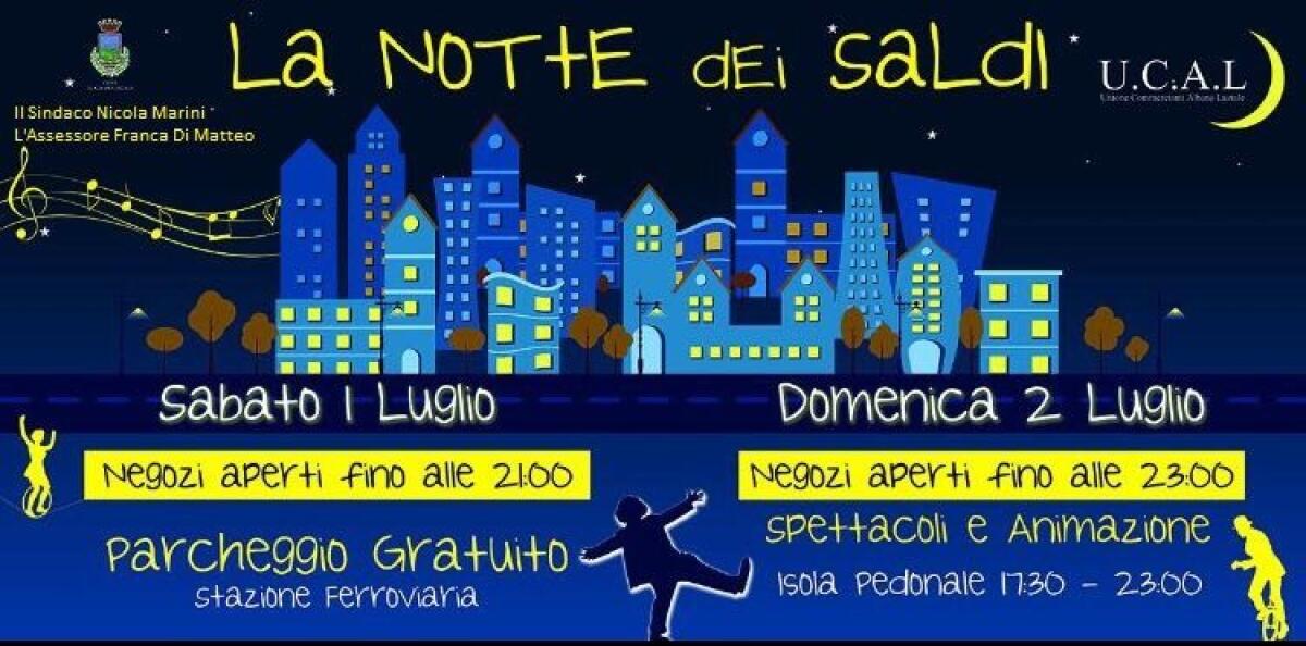 Ad Albano va in scena "La Notte dei Saldi" - 