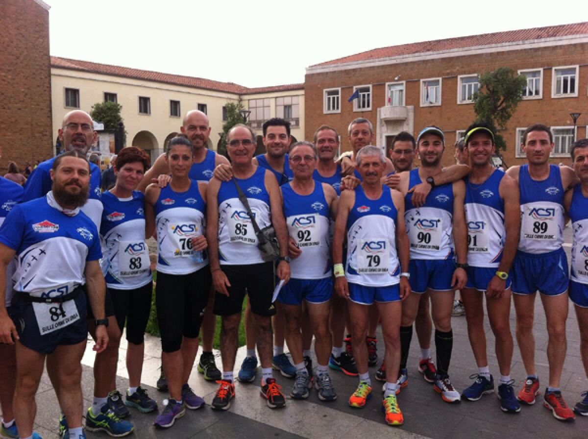 Ottima prova dell'Asd Podistica Aprilia alla CorriCisterna - 