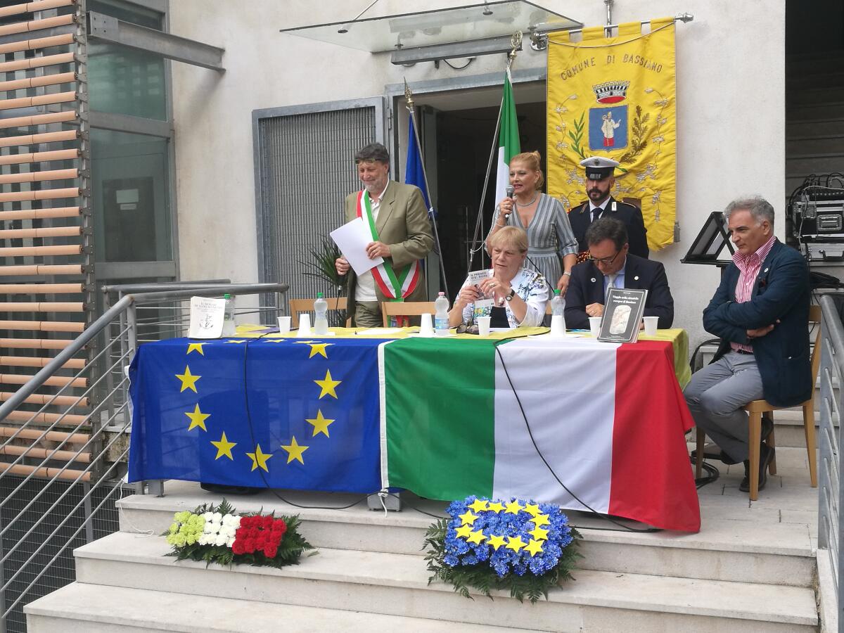 Al Comune di Bassiano la Targa d'Onore del Consiglio d'Europa - 