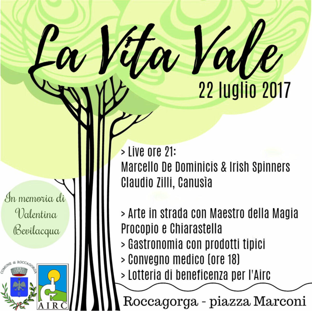 La Vita Vale, beneficenza e musica di qualità a Roccagorga - 