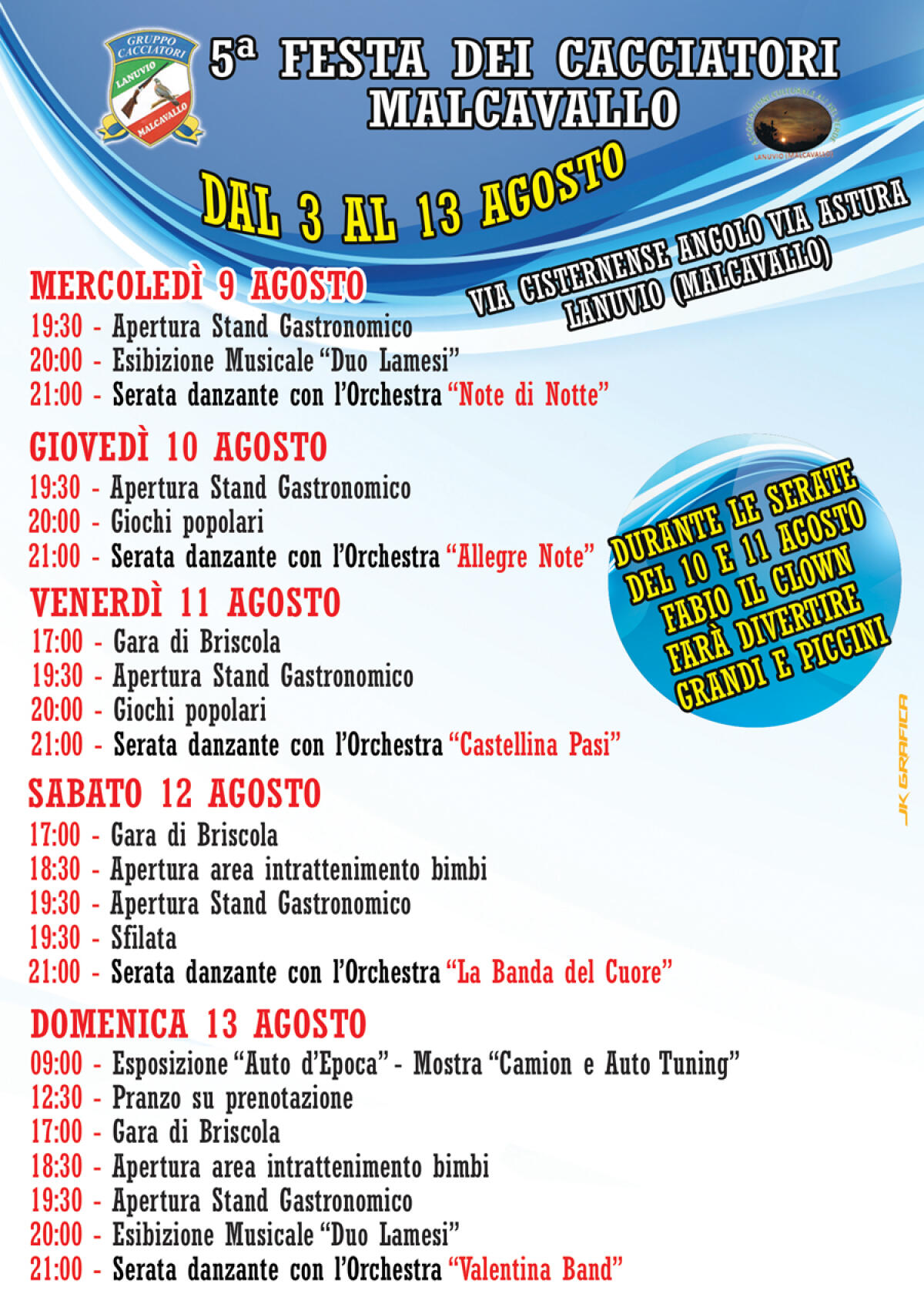 Prosegue la "Festa dei Cacciatori", la quinta edizione anima il quartiere Malcavallo. - 