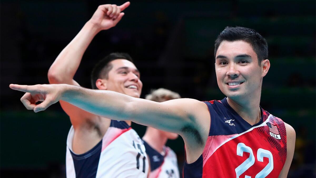 Pallavolo Superlega - Lo statunitense Erik Shoji alla Top Volley Latina - 