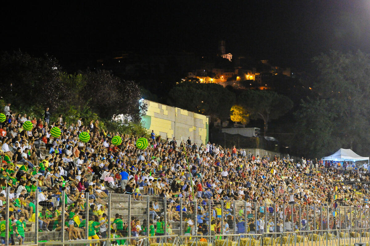 Palio in notturna per il Carosello Storico dei Rioni di Cori - 