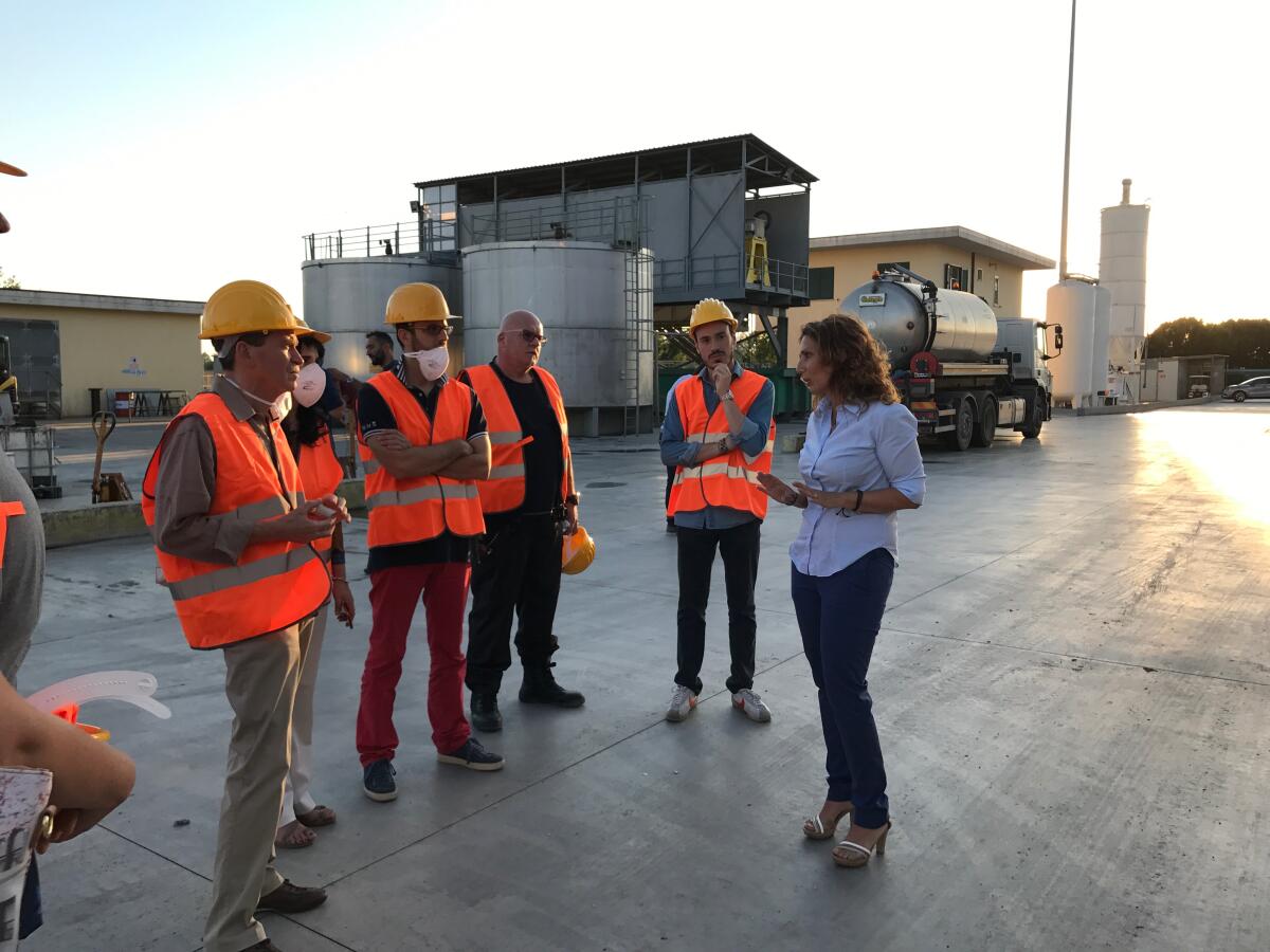 Porte aperte alla Rida Ambiente di Aprilia: associazioni e sindacati visitano l'impianto FOTO - 