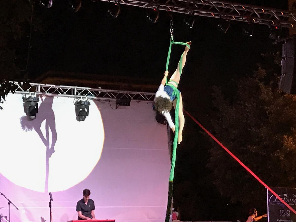 Estrosa - Ad Aprilia abiti fatti di fiori, ballerini e acrobazie per un evento unico - 