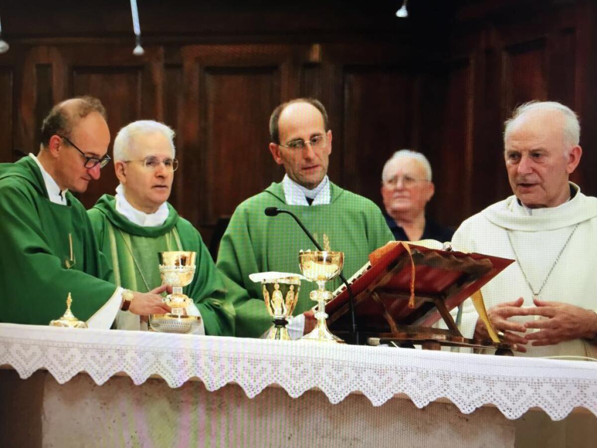 Festa al Valvisciolo per i 25 anni di sacerdozio per Padre Massimo e Padre Paolo - 