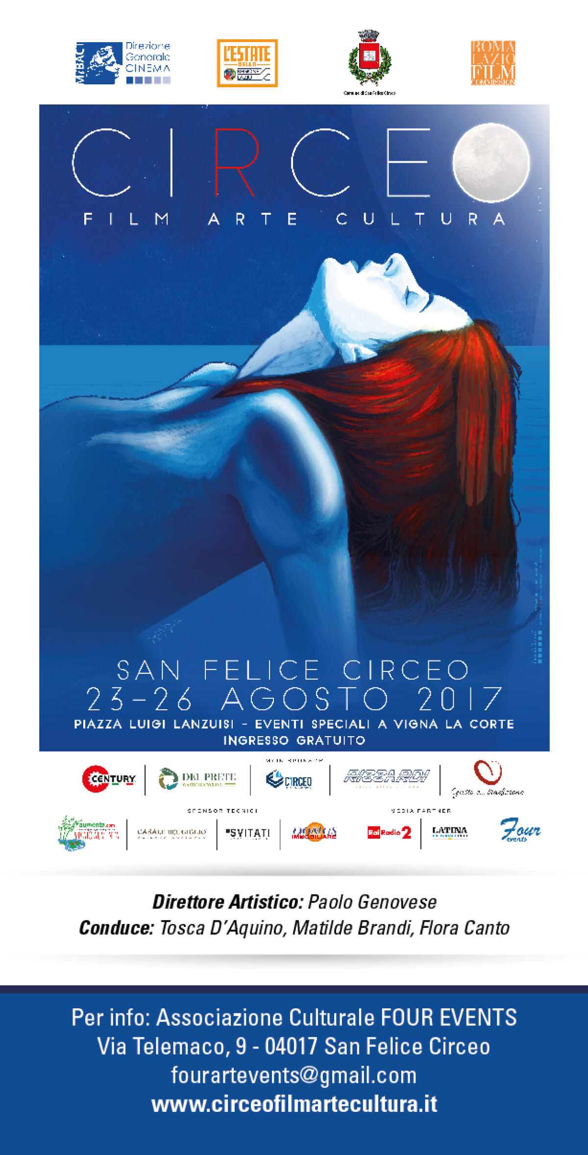“Circeo Film Arte Cultura”, tanti gli artisti attesi per la kermesse. - 