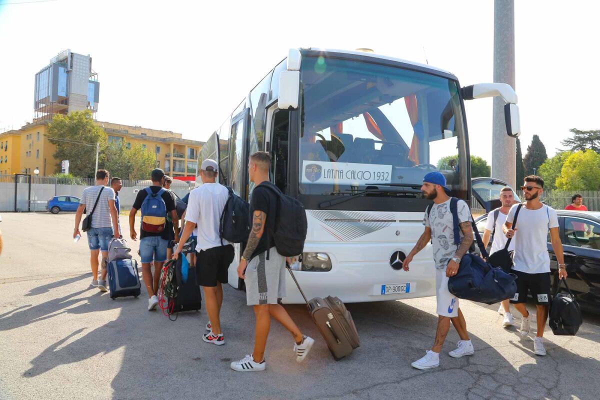 Il Latina Calcio 1932 in ritiro a Cascia - 