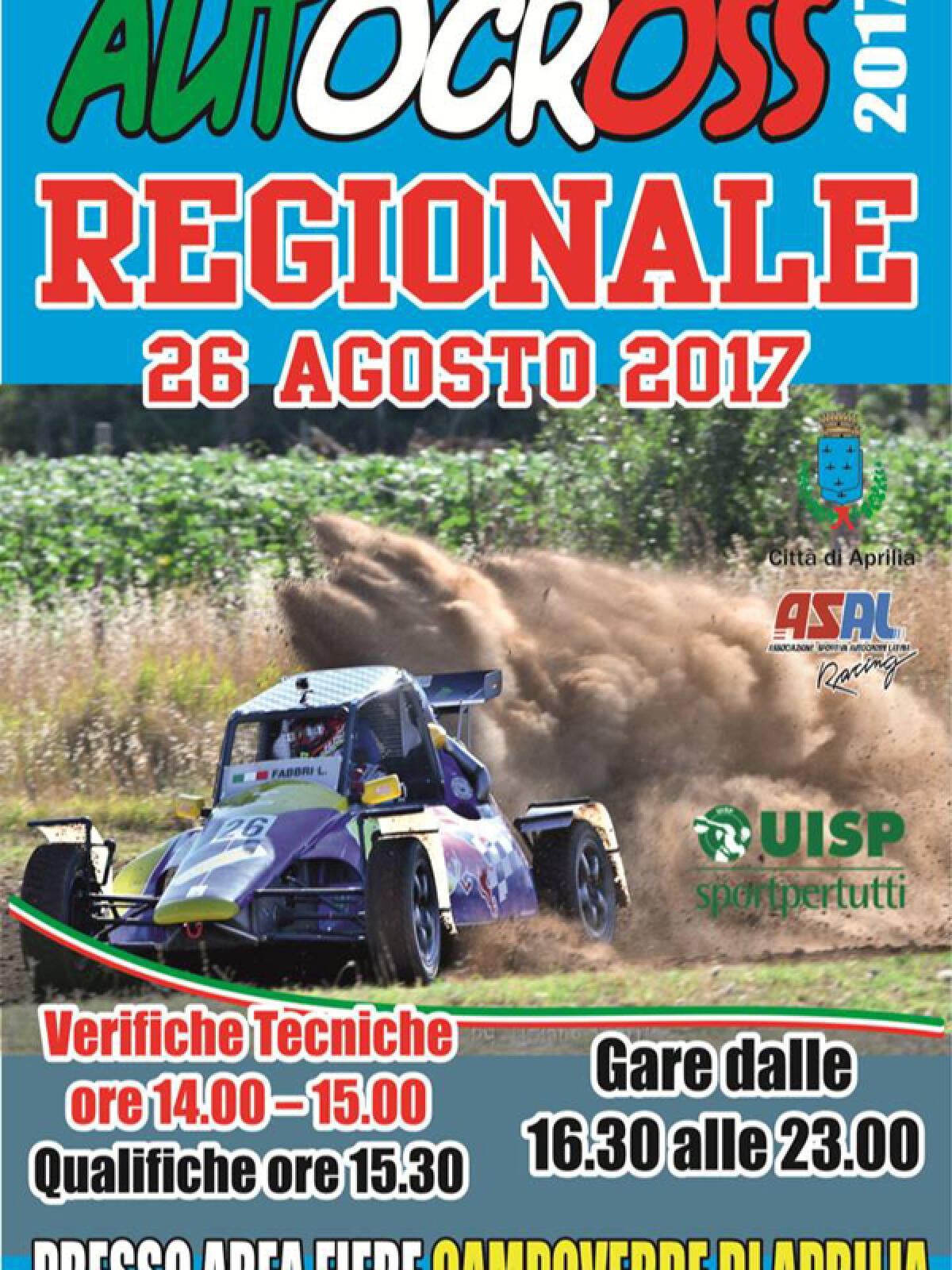 Torna il Campionato Regionale di Autocross a Campoverde, ad Aprilia: oggi la terza tappa. - 