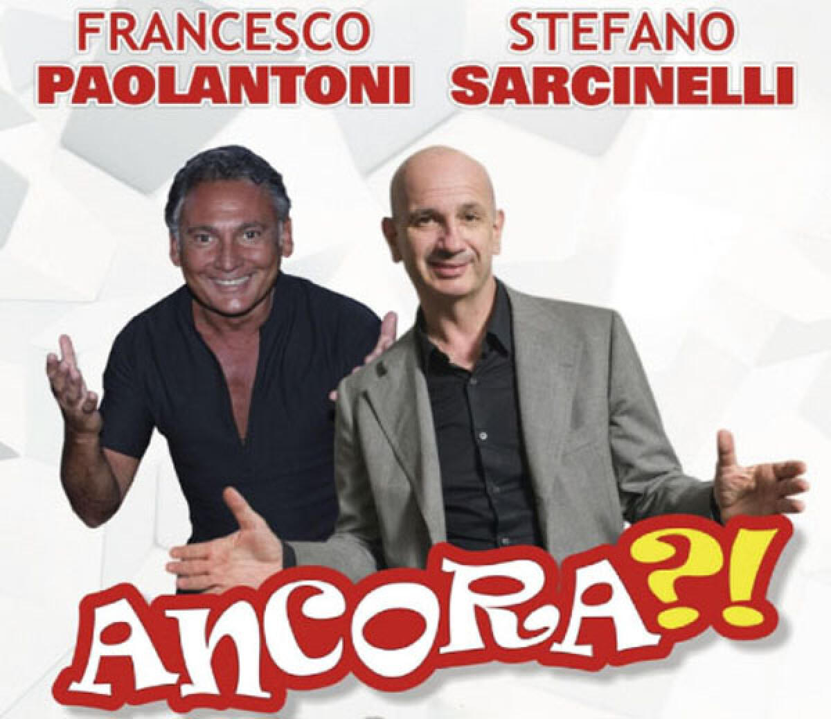VELLETRI - Stasera in scena lo spettacolo teatrale “Ancora?” con Francesco Paolantoni e Stefano Sarcinelli. - 