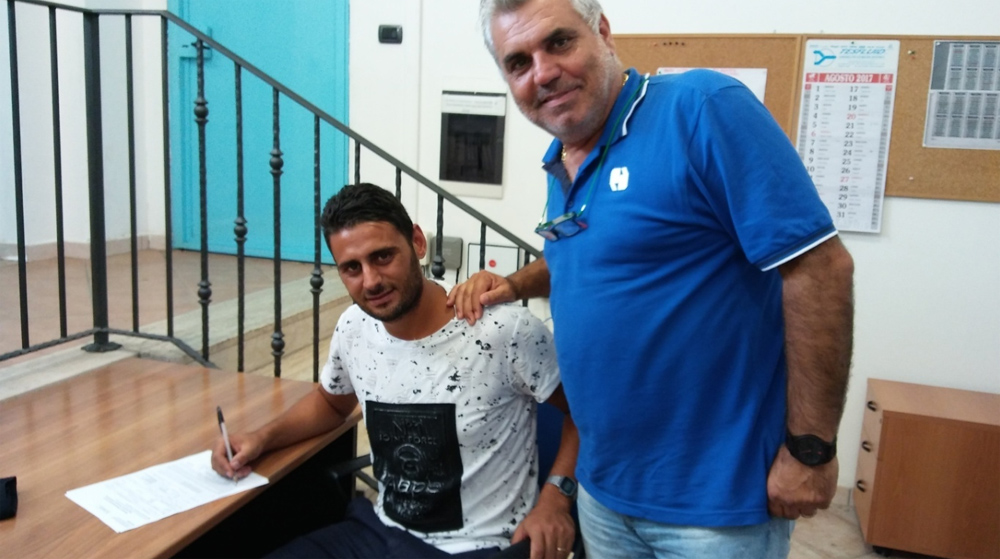 Manolo Mosciaro con Ciro Montella