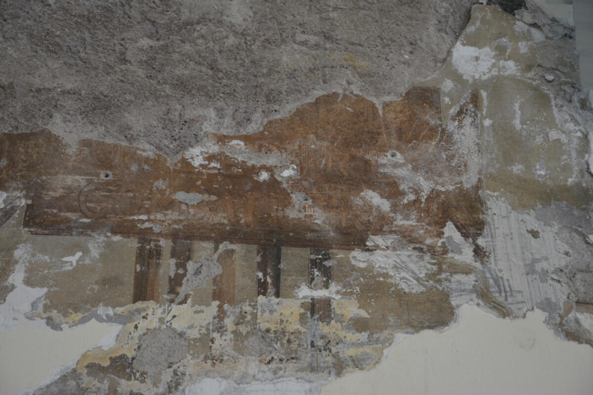 POMEZIA – Scoperto un frammento di affresco risalente all’epoca di fondazione. - 