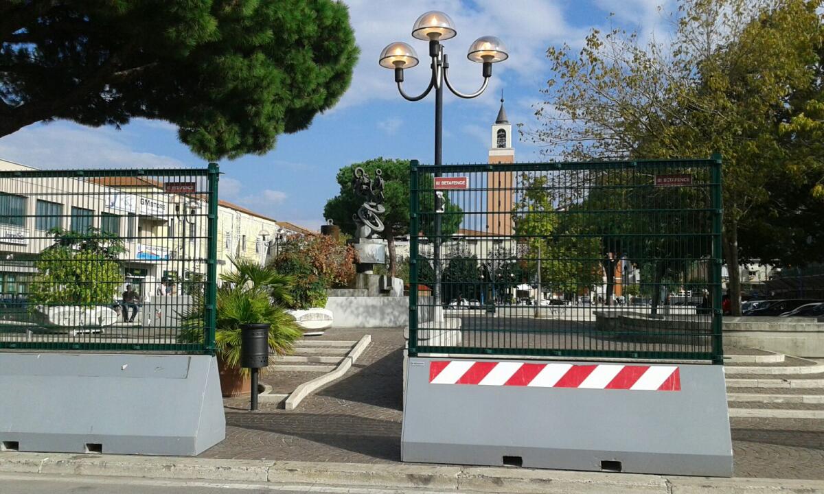 Aprilia, barriere per la sicurezza durante il San Michele - 