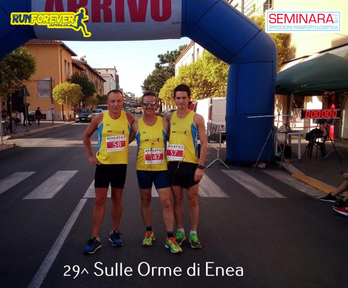 Buoni risultati per la RunForever Aprilia a Pomezia - 