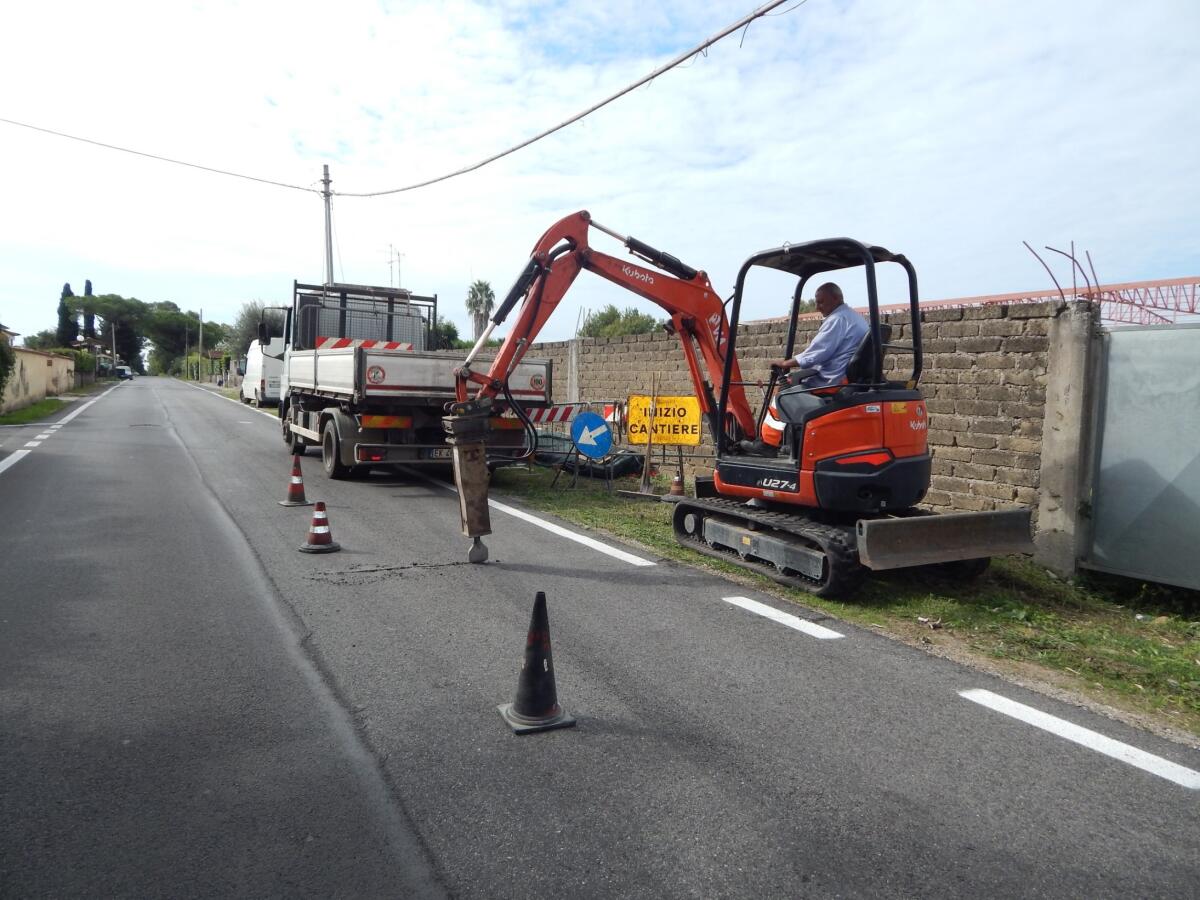 Estensione del servizio di gas metano alla periferia di Aprilia: al via i lavori a Fossignano. - 