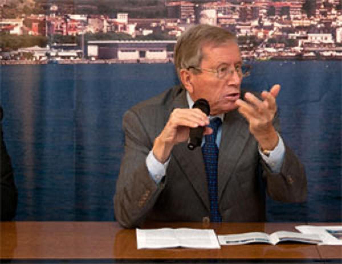 Commemorazione ad un anno dalla morte del Senatore pontino Michele Forte. - 