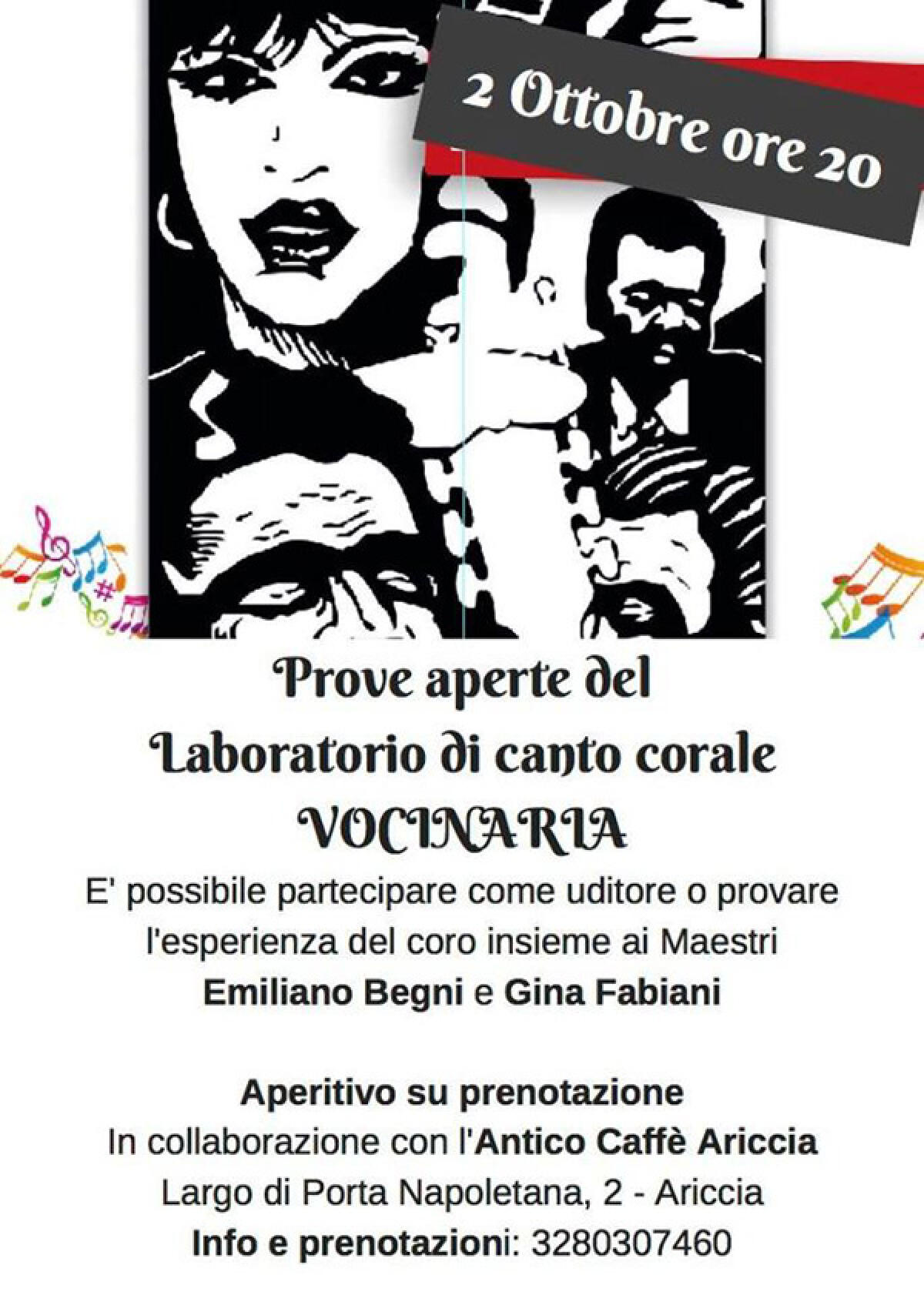 Torna  il laboratorio di canto corale ad Ariccia - 
