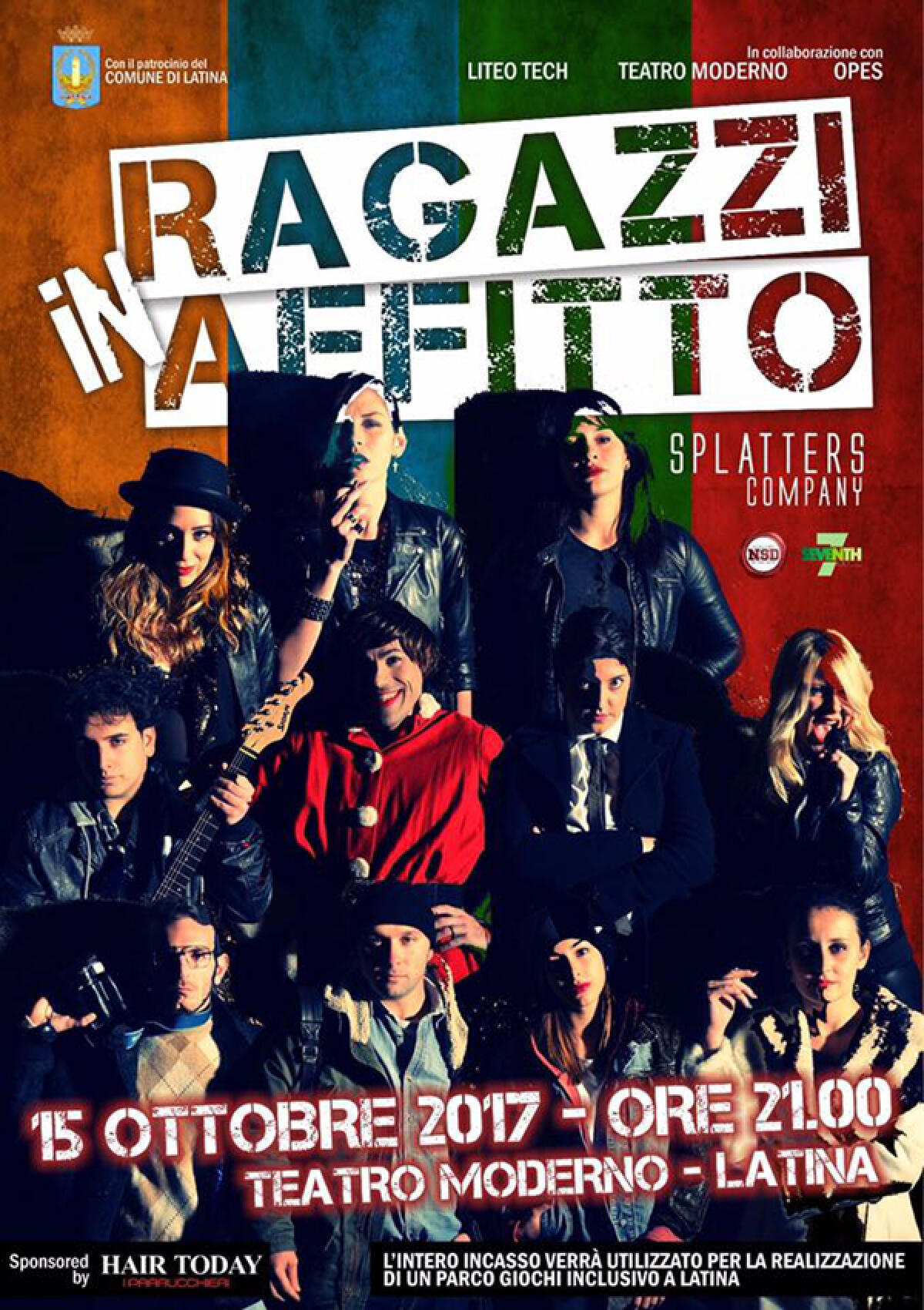 Tornano i ragazzi della Splatters Company con il musical “Ragazzi in affitto” - 