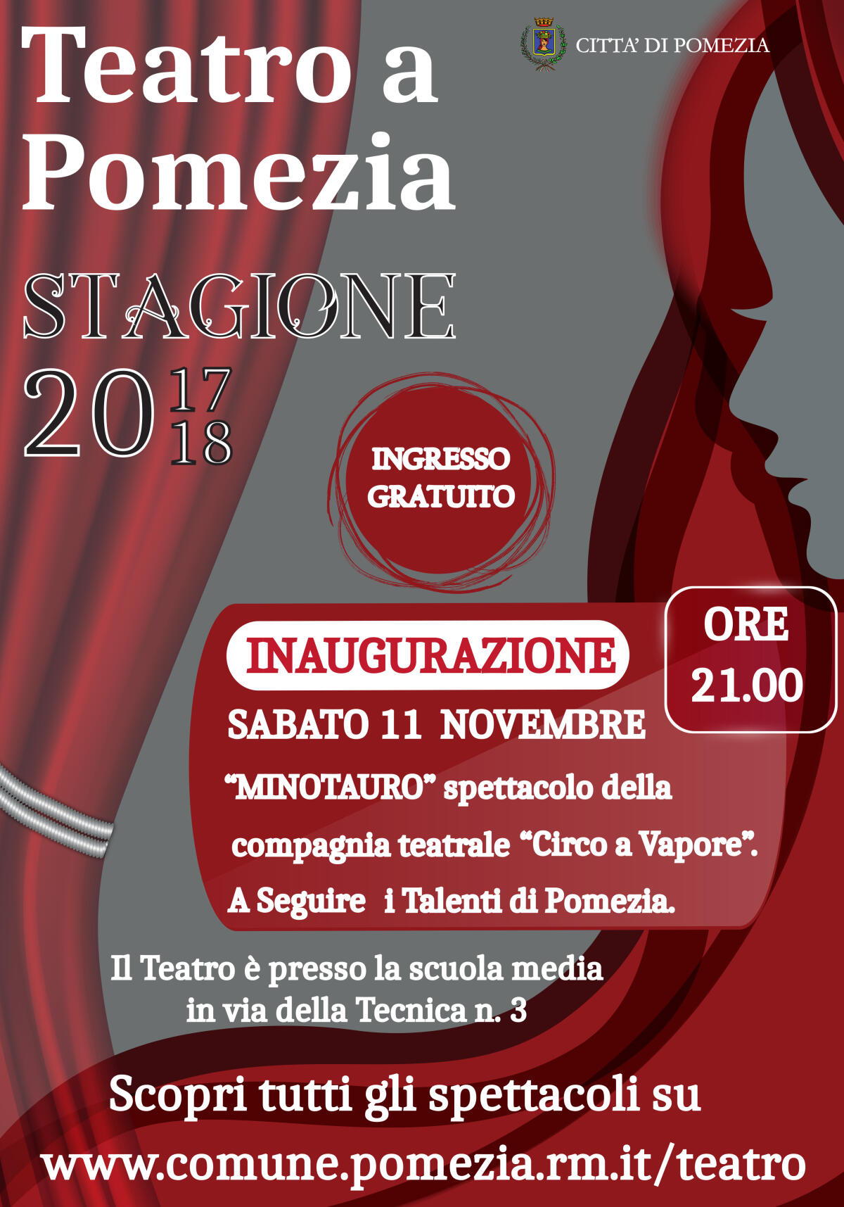 Al via la stagione teatrale a Pomezia, il programma - 