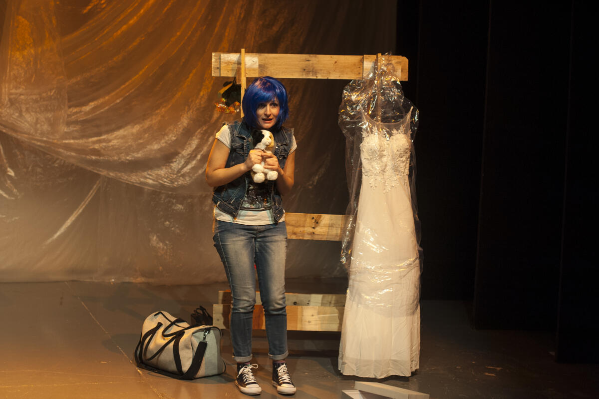 Il 24 novembre al CulturAprilia la replica dello spettacolo “Blu” con Daniela Zeppetella. - 