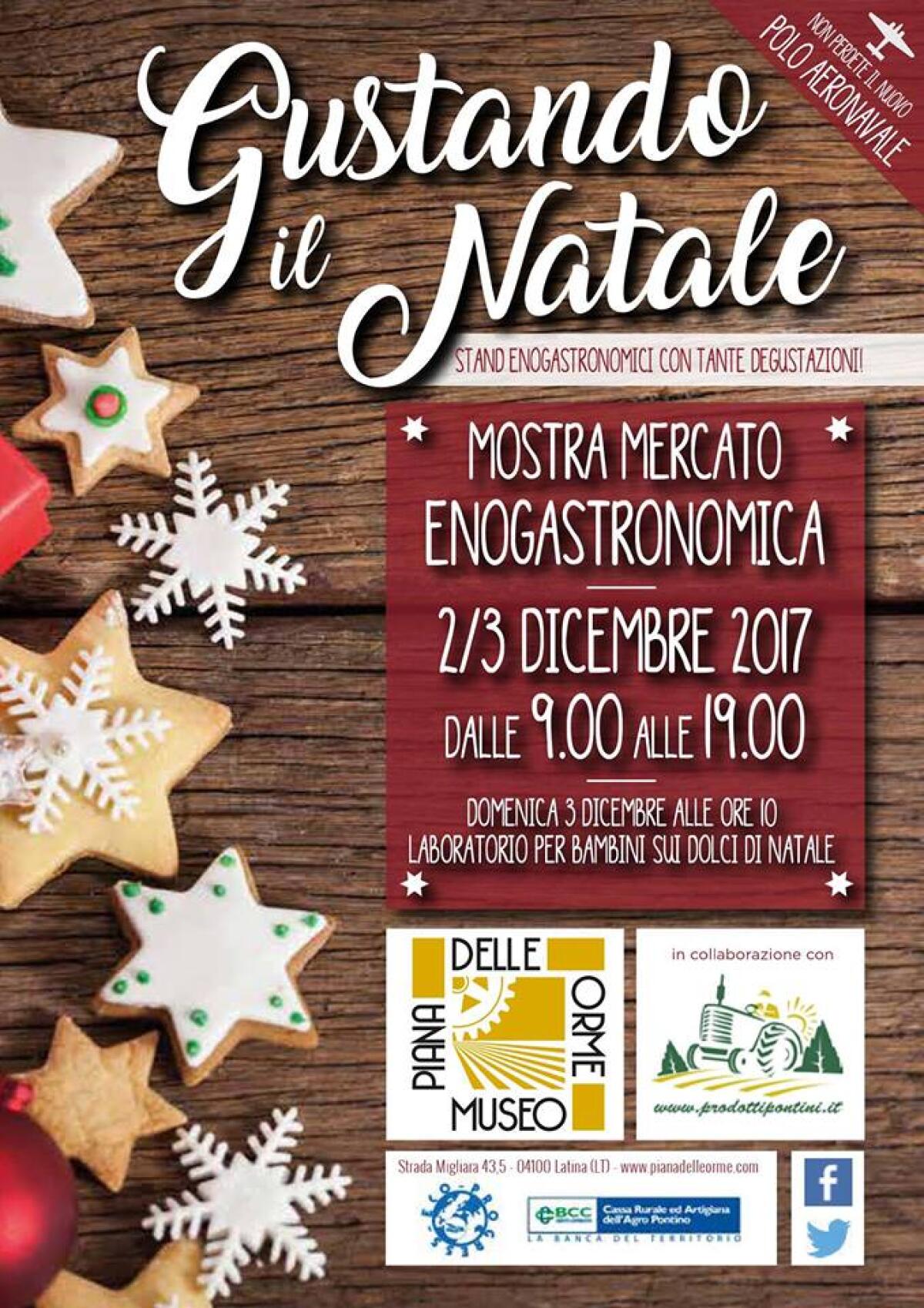A Piana delle Orme l'enogastronomia locale è protagonista con "Gustando il Natale" - 