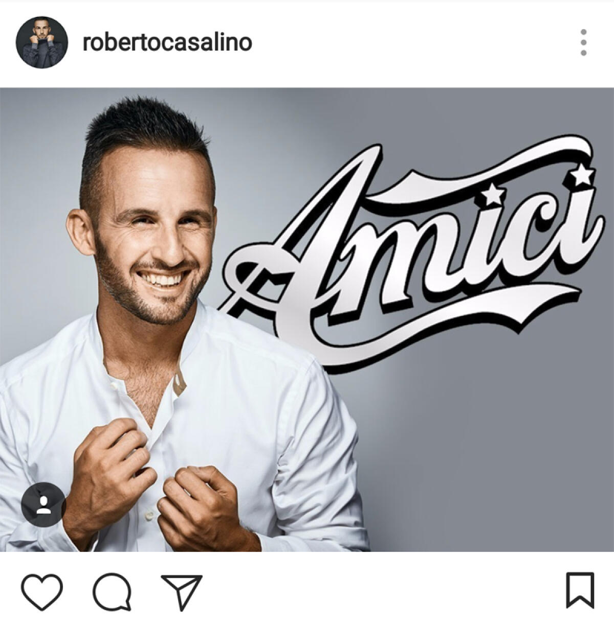 Il cantautore di Latina Roberto Casalino nel cast di autori di "Amici". - 