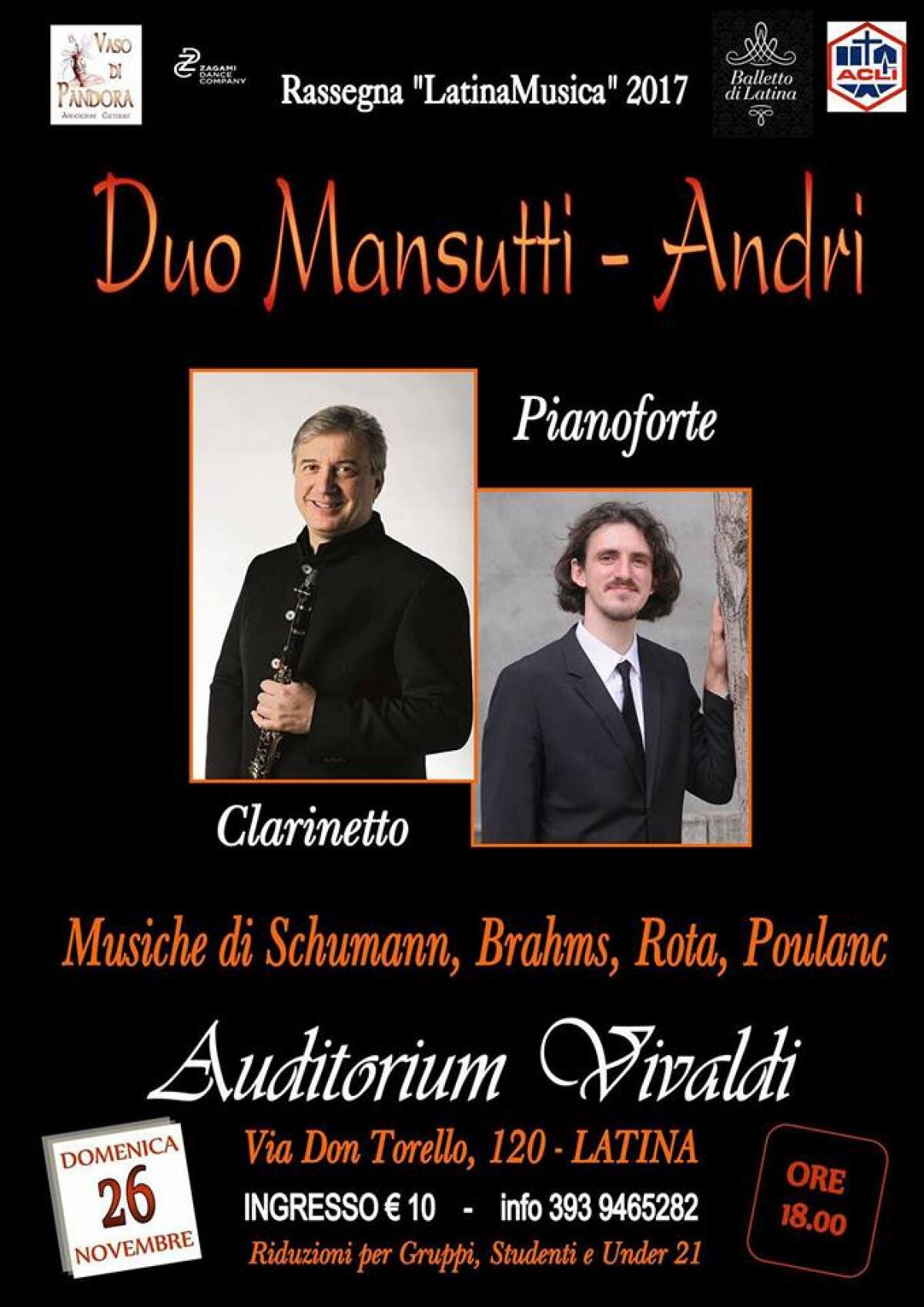 La musica Classica torna protagonista della rassegna "LatinaMusica". - 