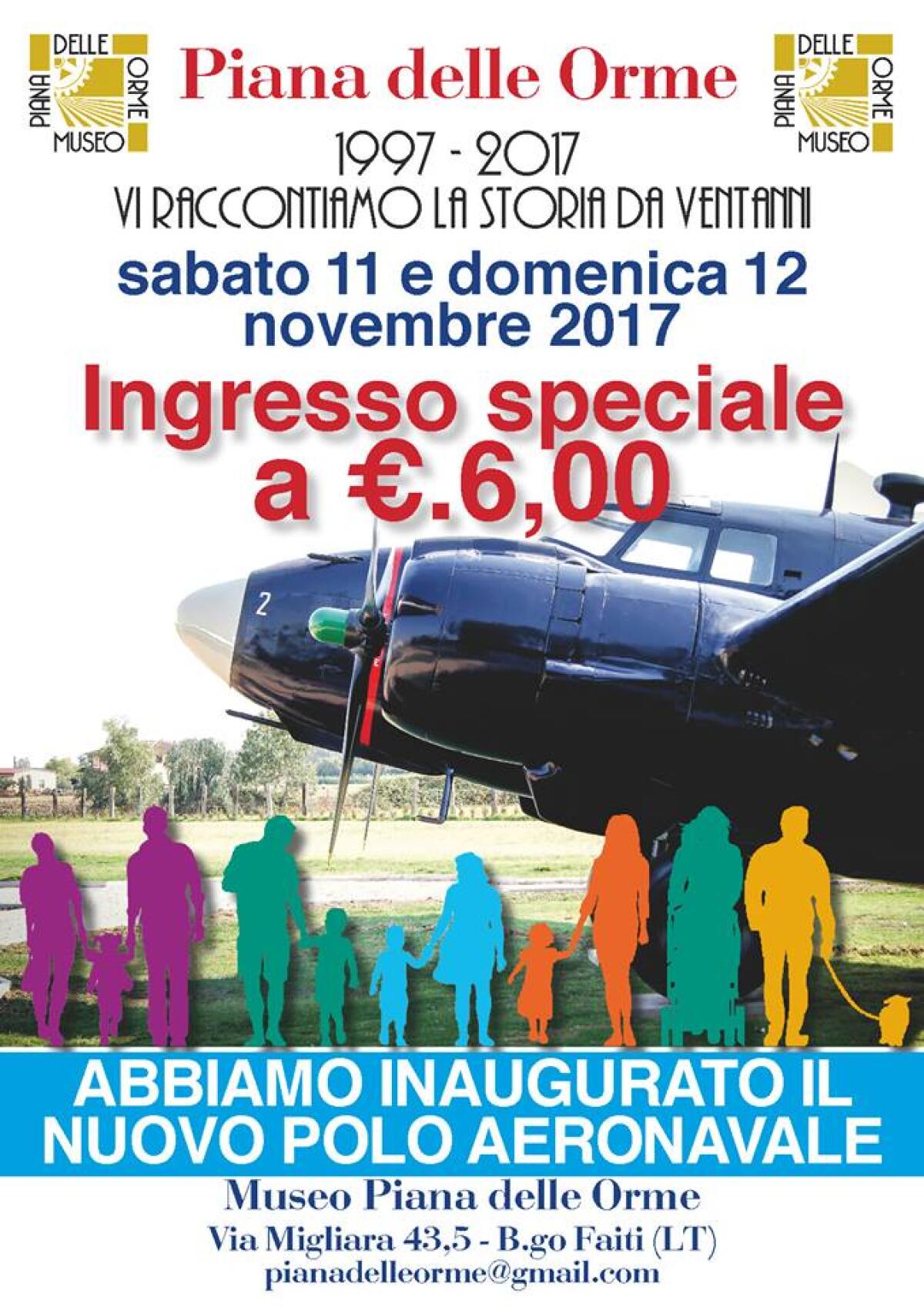Ingresso speciale questo fine settimana al Museo Piana delle Orme di Borgo Faiti. - 