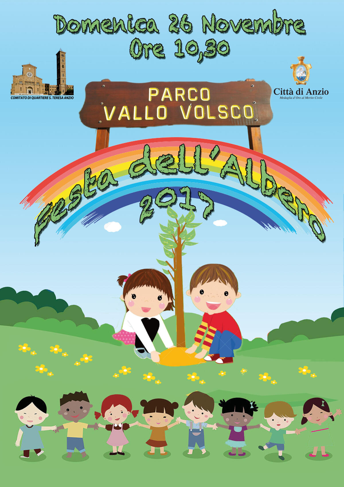 Anzio, festa dell'Albero questa domenica al parco del Vallo Latino Volsco - 