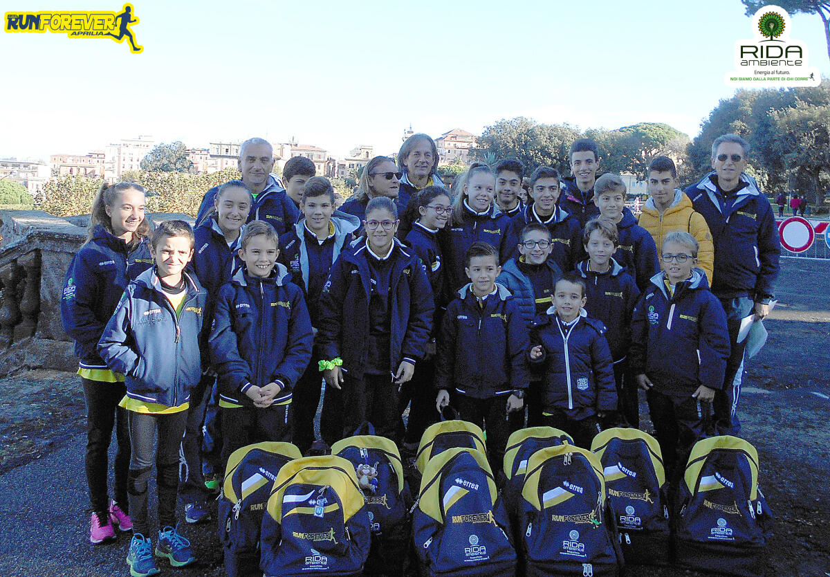 21 gli atleti della Runforever Aprilia impegnati a Frascati - 