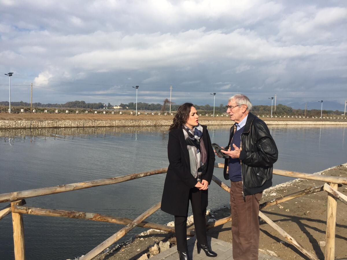 Sopralluogo al porto canale di Rio Martino, Della Penna: "Pronta ad un confronto sul suo futuro" - 
