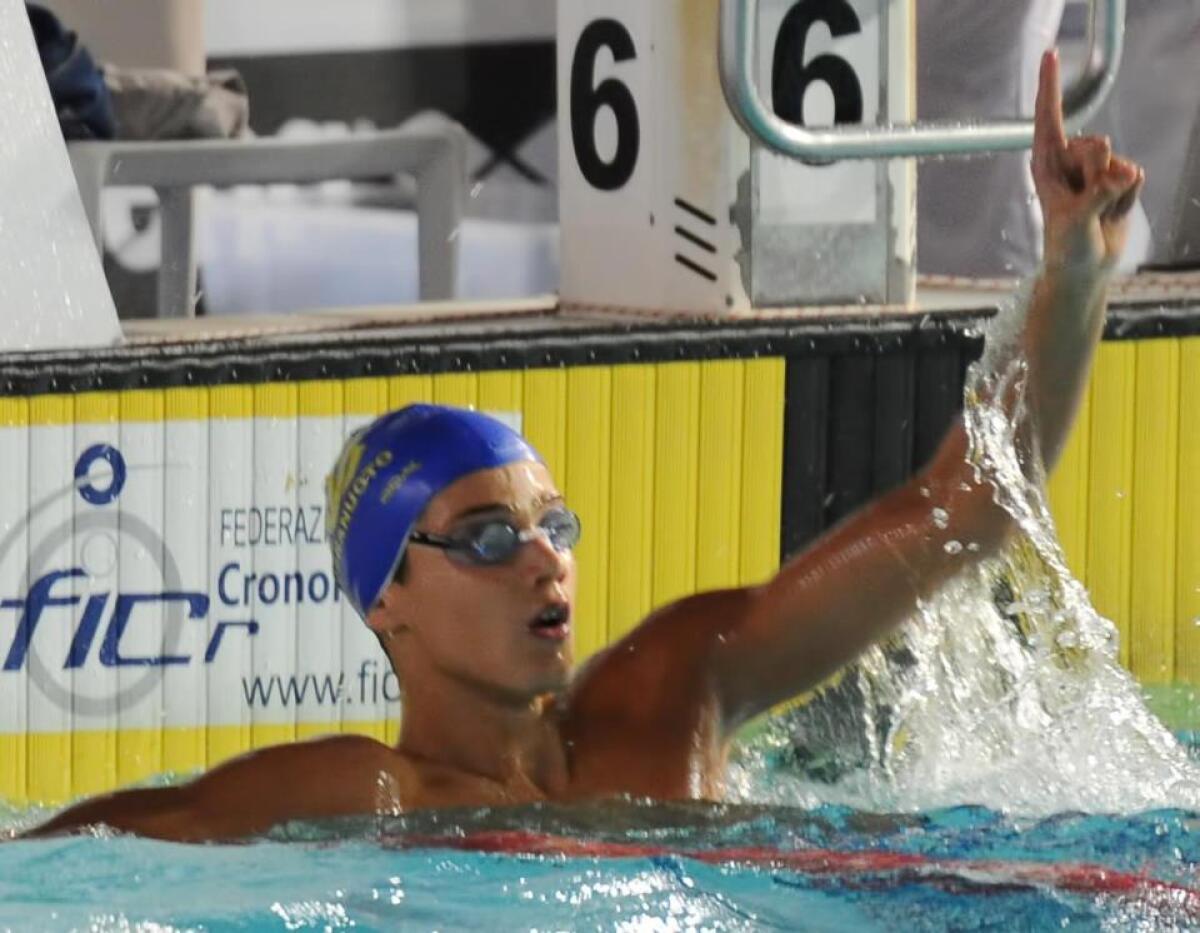 Nuoto – Applausi a scena aperta per il mezzofondista di Latina Matteo Ciampi - 
