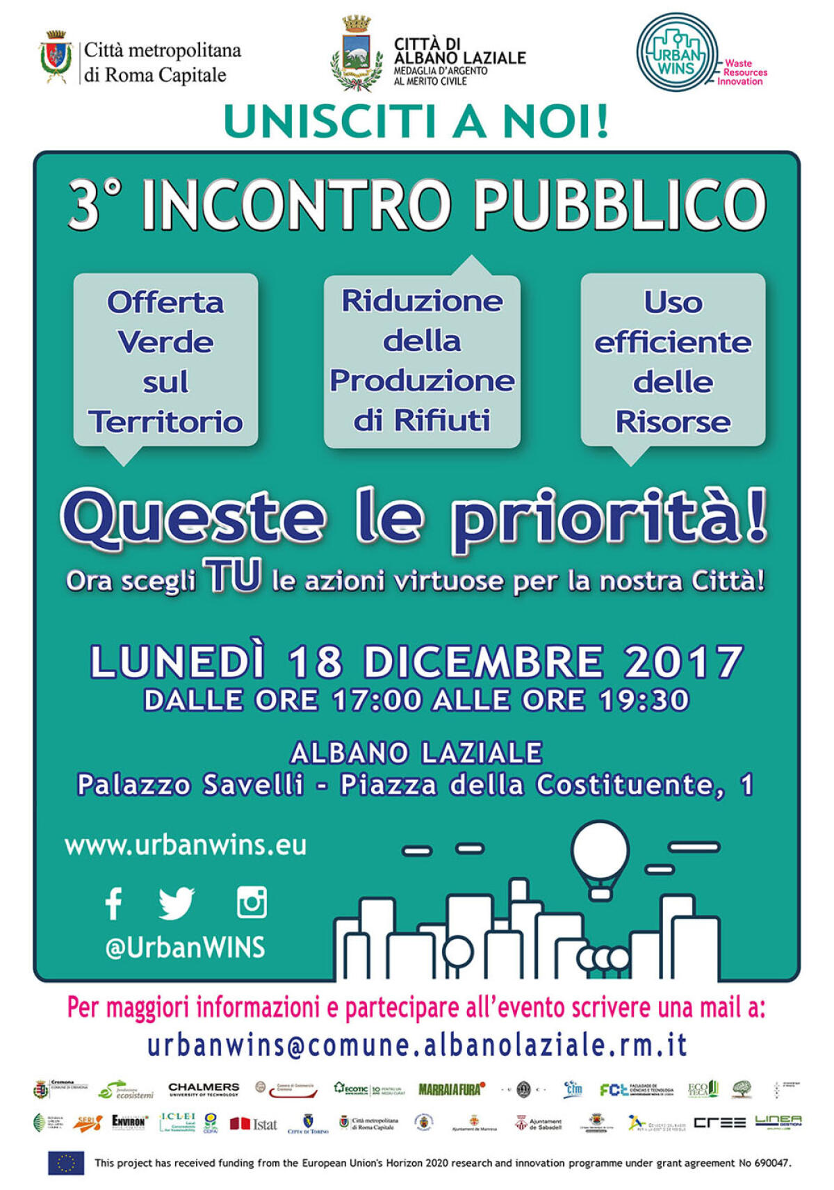 Albano, terzo incontro per parlare della gestione dei rifiuti - 