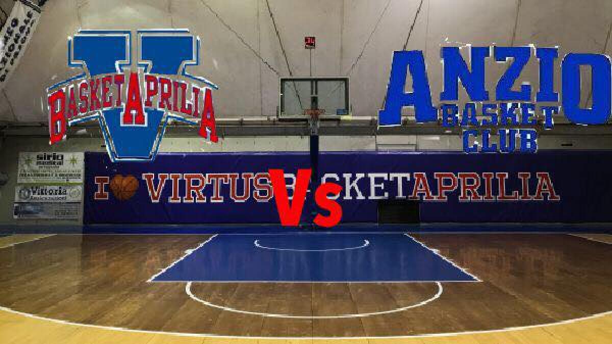 Basket maschile serie C Gold: derby tra la Virtus Aprilia e l'Anzio Basket Club. - 