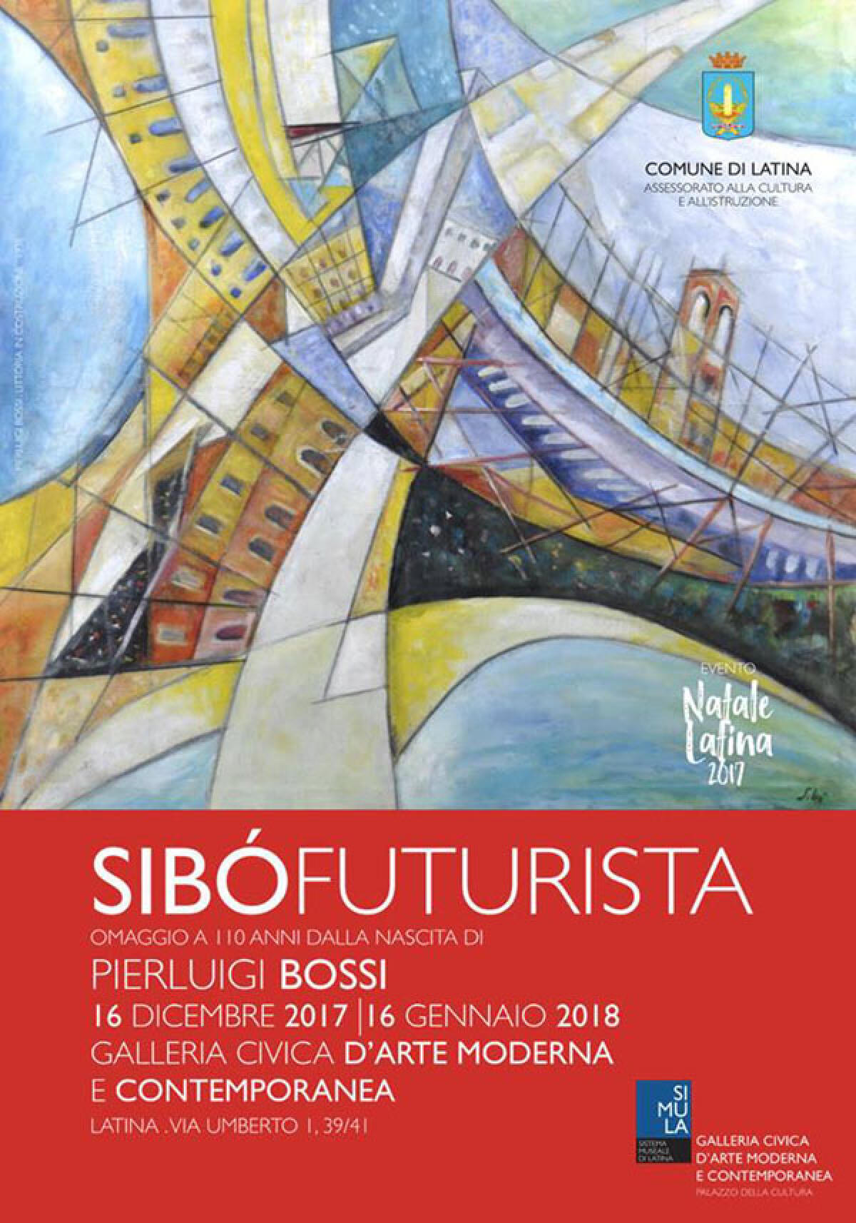 Latina - Fino al 16 gennaio la mostra Sibò Futurista - 