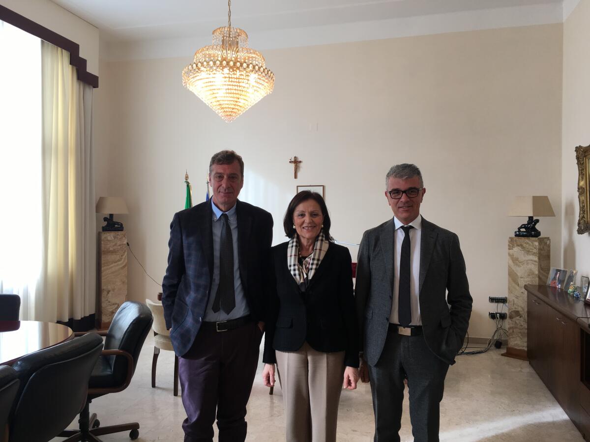 Presidente e direttore di Confcommercio Lazio Sud incontrano il Prefetto di Latina - 