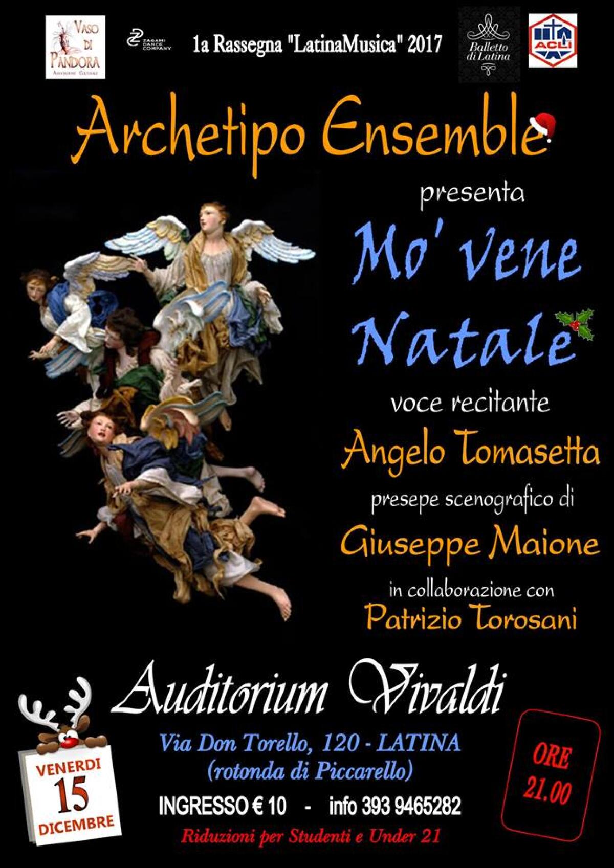 "Mo vene Natale" all'Auditorium Vivaldi di Latina - 
