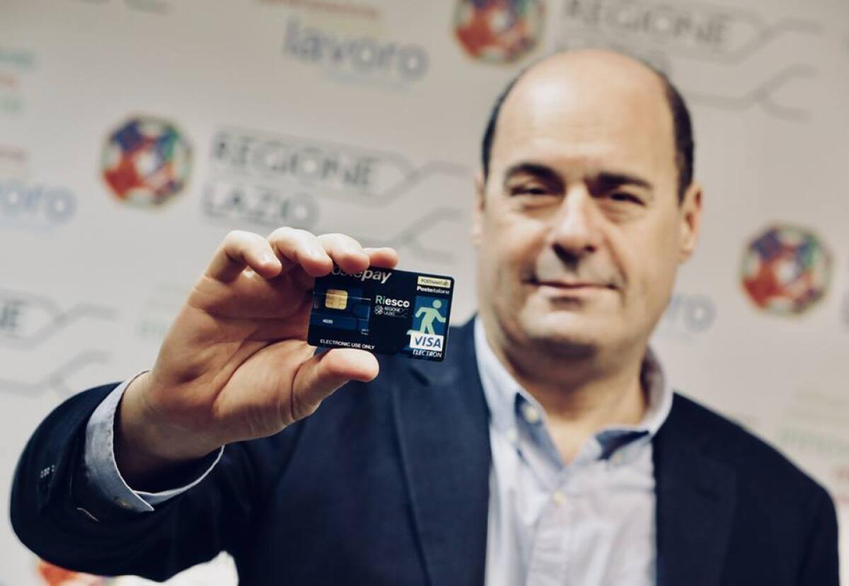 La Regione Lazio presenta “Riesco”, la card rivolta a giovani disoccupati tra i 18 ed i 29 anni. - 