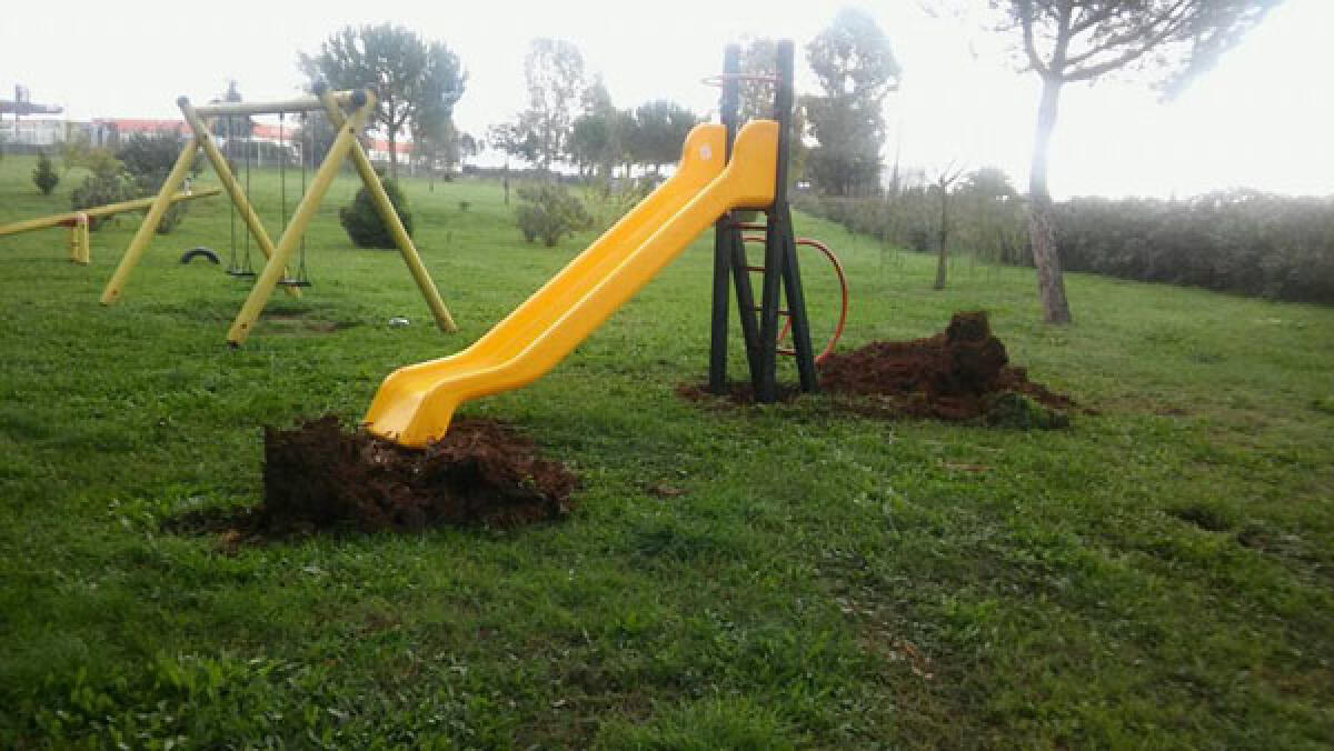 Nuovo scivolo per il quartiere Casalazzara, annullata l'inaugurazione - 