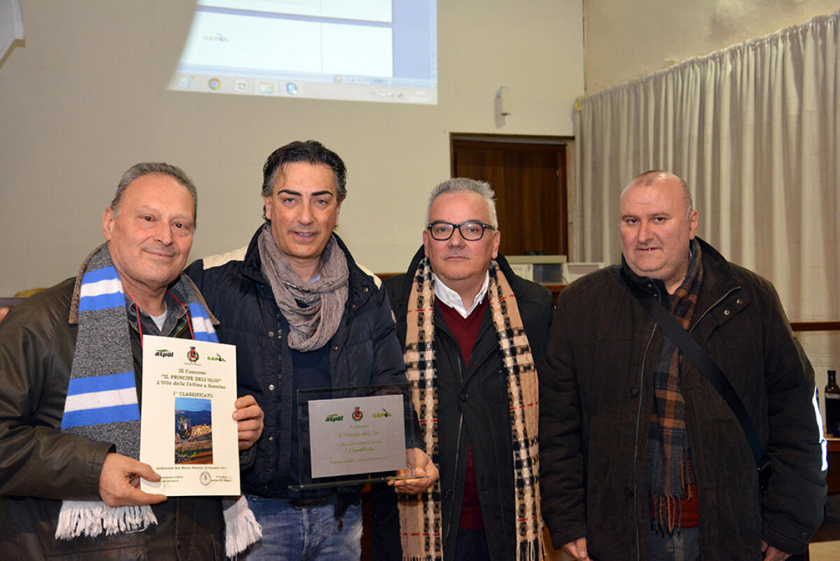 “L’Olio delle Colline a Sonnino”, vince Santina delle Fate - 
