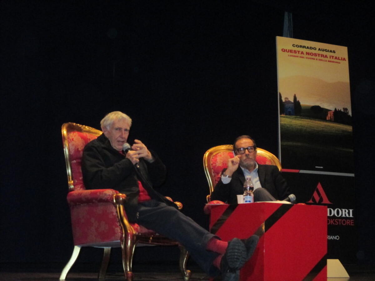 Corrado Augias conquista Velletri: presentato “Questa nostra Italia” - 