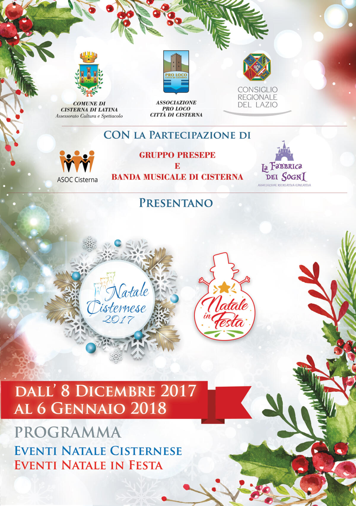 Al via il Natale Cisternese con i mercatini, lo sport e la casa di Babbo Natale - 