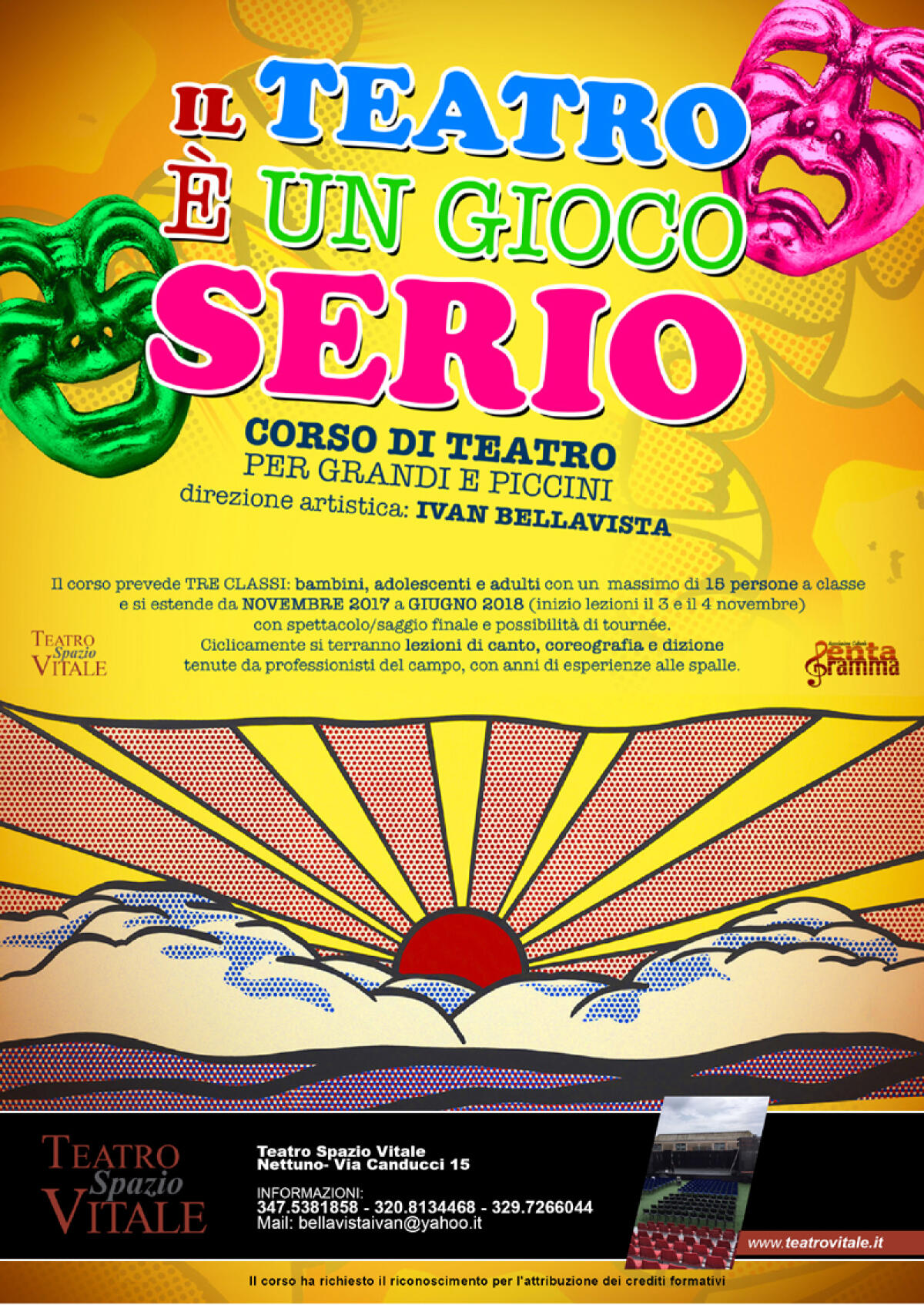 Oggi ad Anzio la presentazione di un nuovo laboratorio teatrale. - 